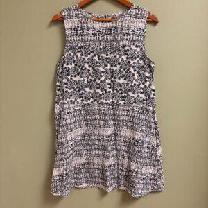 Uniqlo Womens Linen Dress Size L Toile Summer Casual Party Travel Breathable
